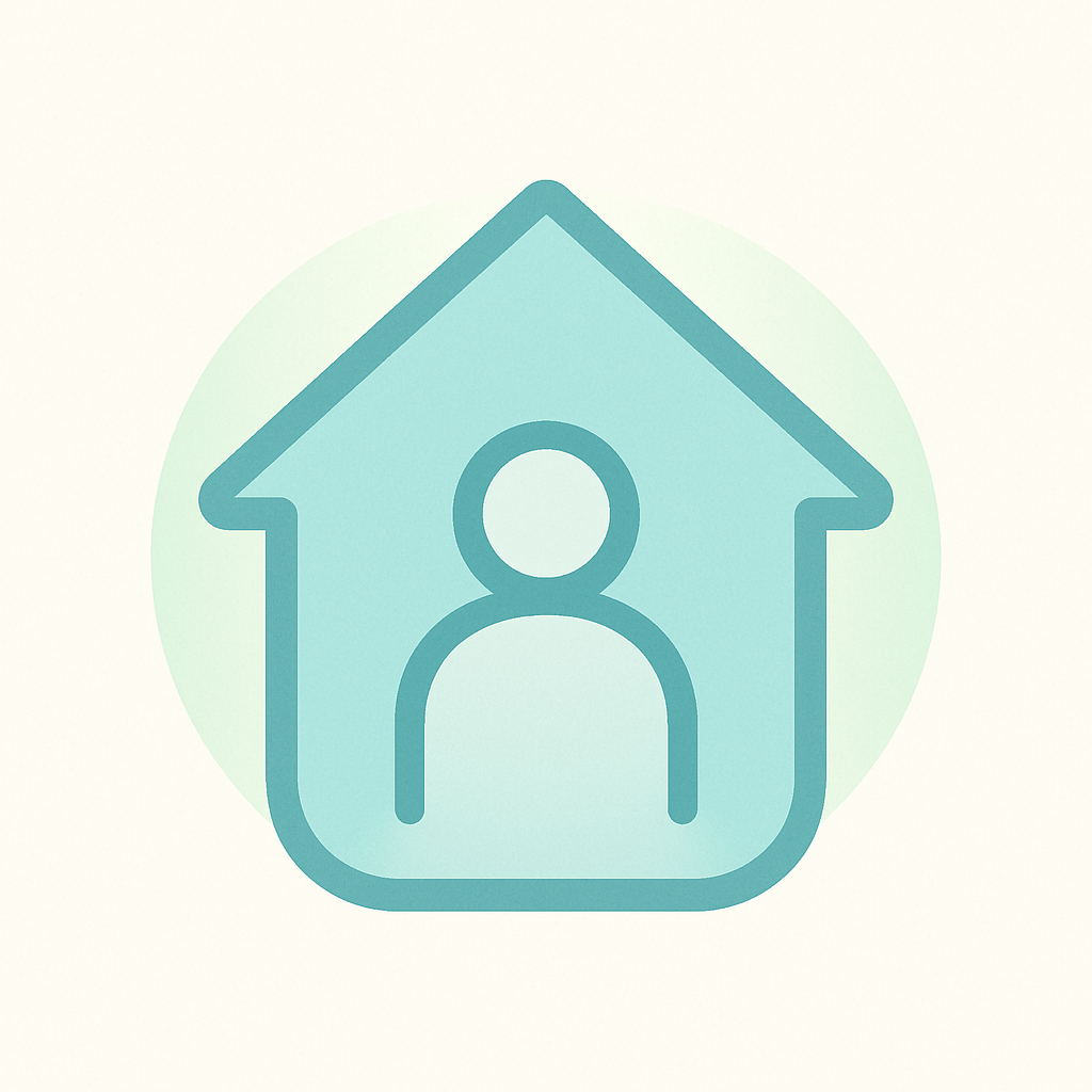 Safe and nurturing icon