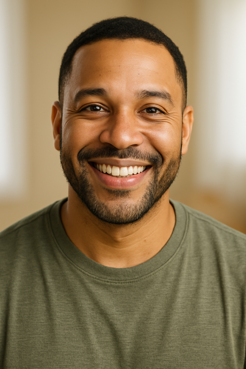 Headshot of a satisfied parent